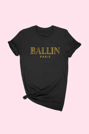 Ballin Black T-Shirt