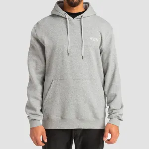 Billabong Arch Pullover Hoodie Grey Heather