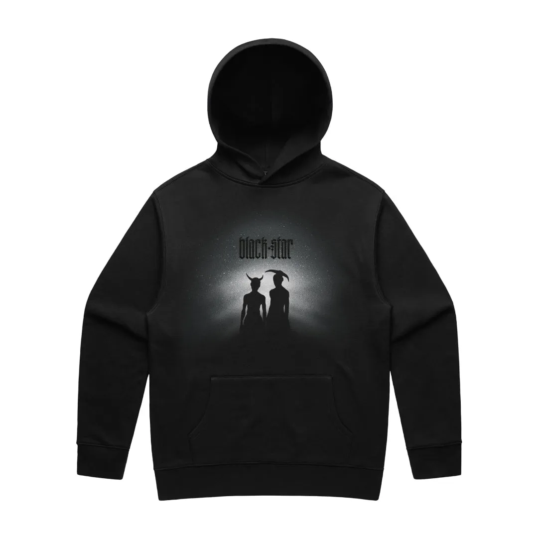 Black Star - Silhouette Hoodie (Black)