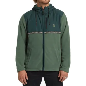 Boundary Lite Zip Hoodie - Forest Green