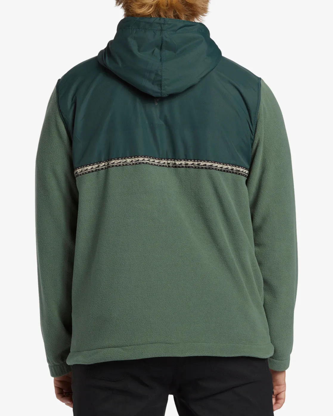 Boundary Lite Zip Hoodie - Forest Green