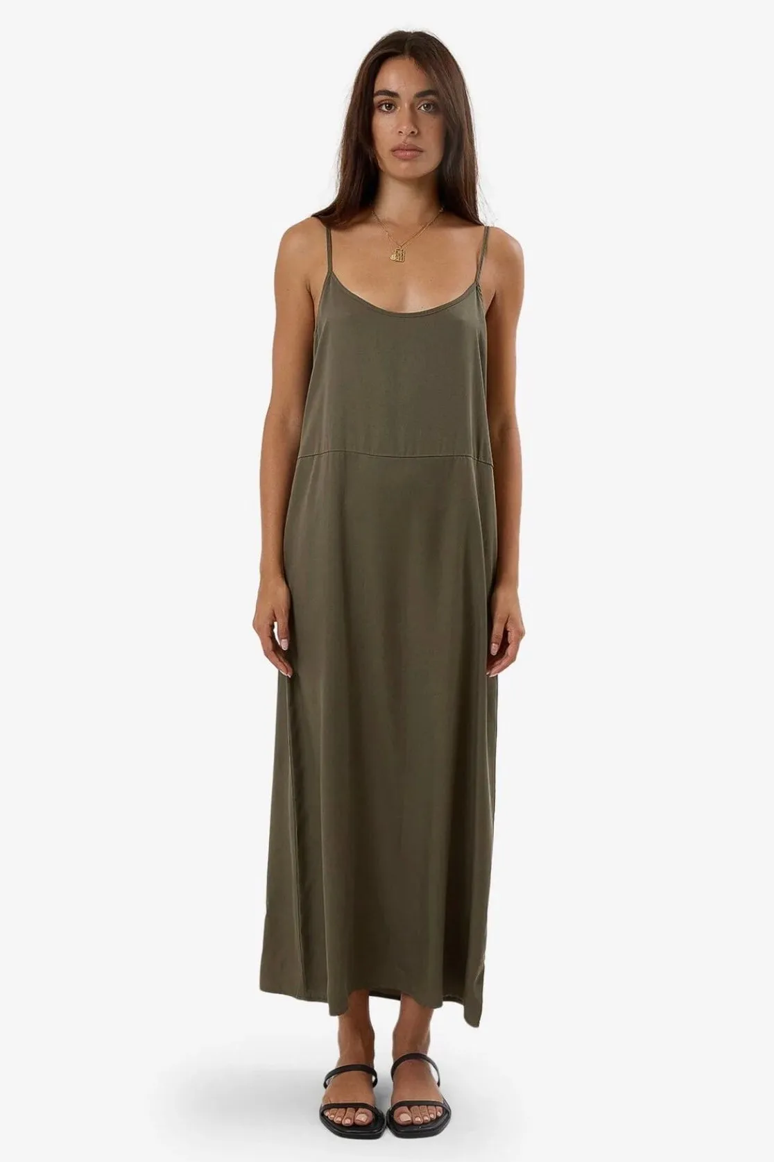 Breezy Slip Dress Tarmac