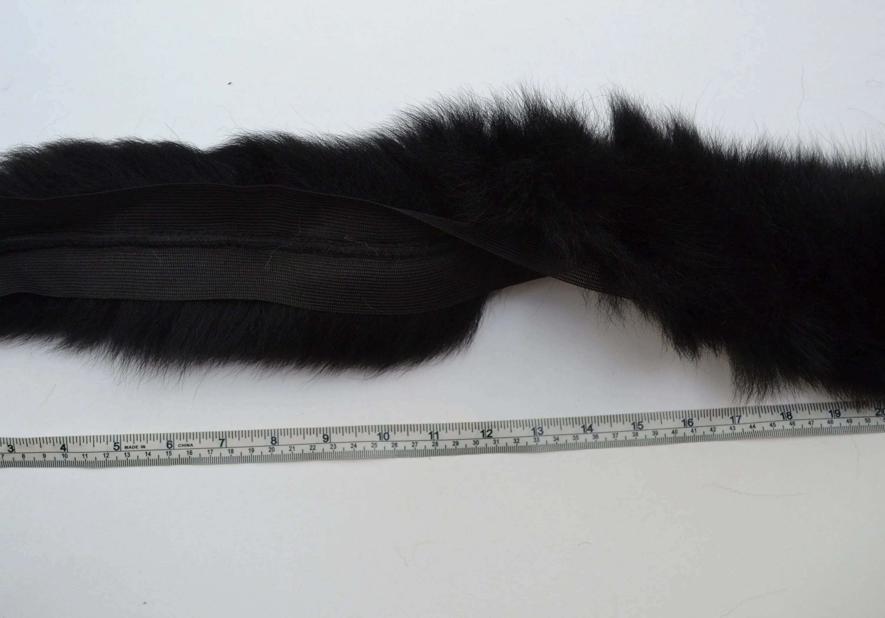 BY ORDER, 60-80 cm Real Fox Fur (Tail) Trim Hood, Fur collar trim, Fox Fur Collar, Fur Scarf, Fur Ruff, Fur Hood, Fur stripe, Coat Trim