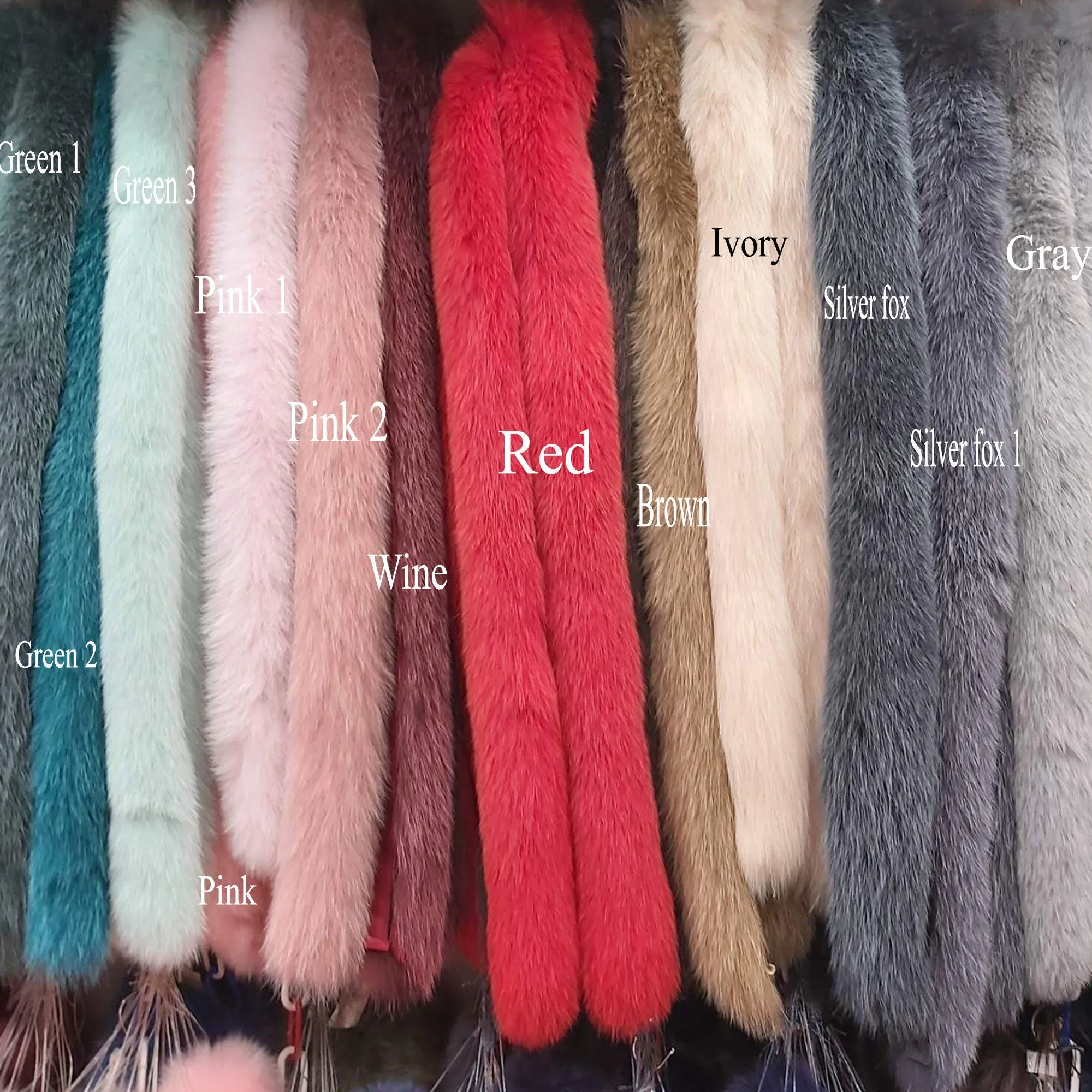 BY ORDER, 8-10 cm WIDTH, Finnish Fox Fur Trim Hood, Fur collar trim, Fox Fur Collar, Fur Scarf, Fur Ruff, Fox Fur Hood, Fox Fur, Fur stripe