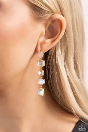 Earrings Sophisticated Stack - Gold MUTLI E2191