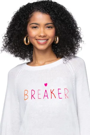 Eco Cotton Crew Sweater | Heart Breaker