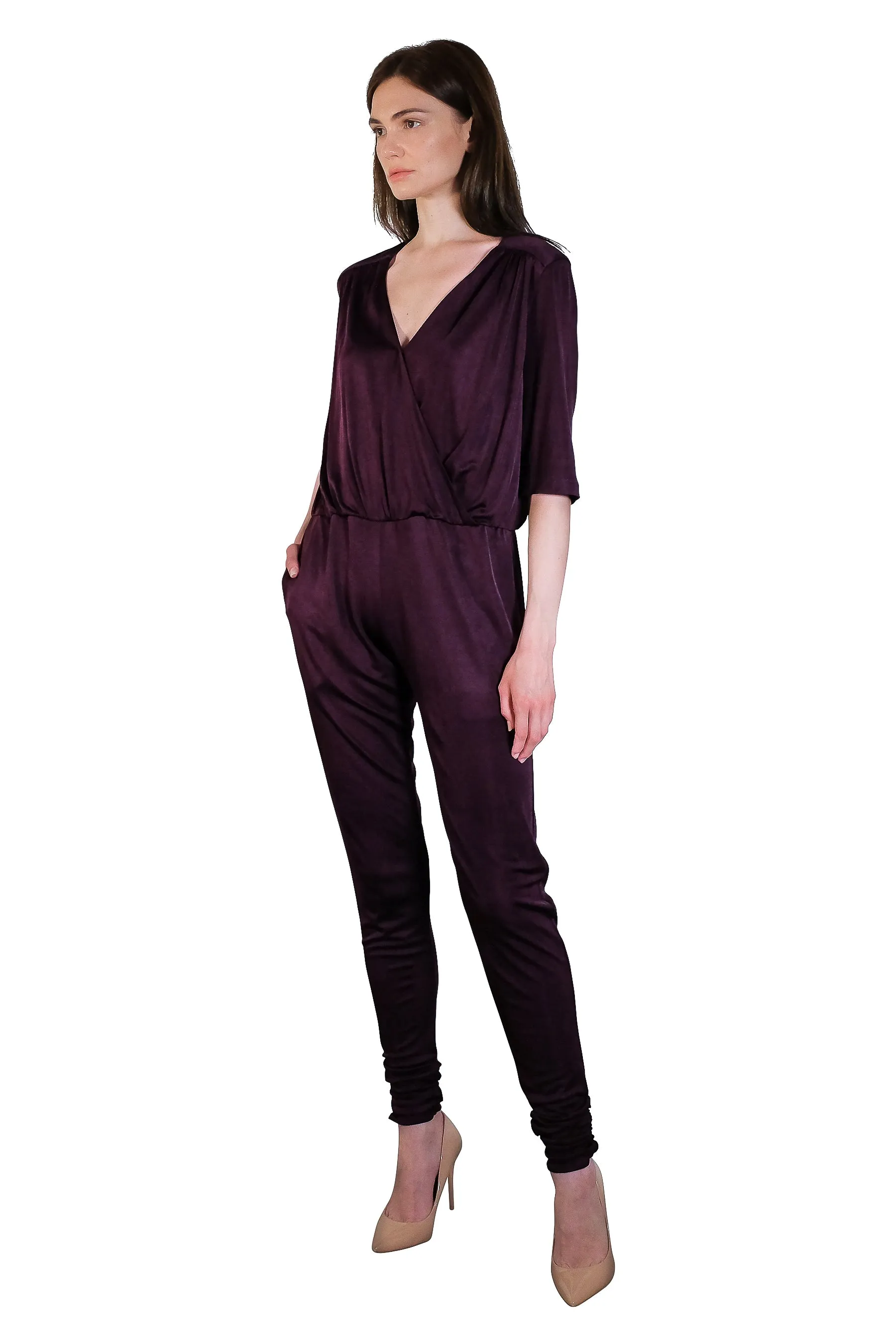 Ellen Mid-Sleeves Jumpsuit