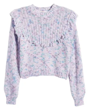 Frosted Berry Koru Pullover