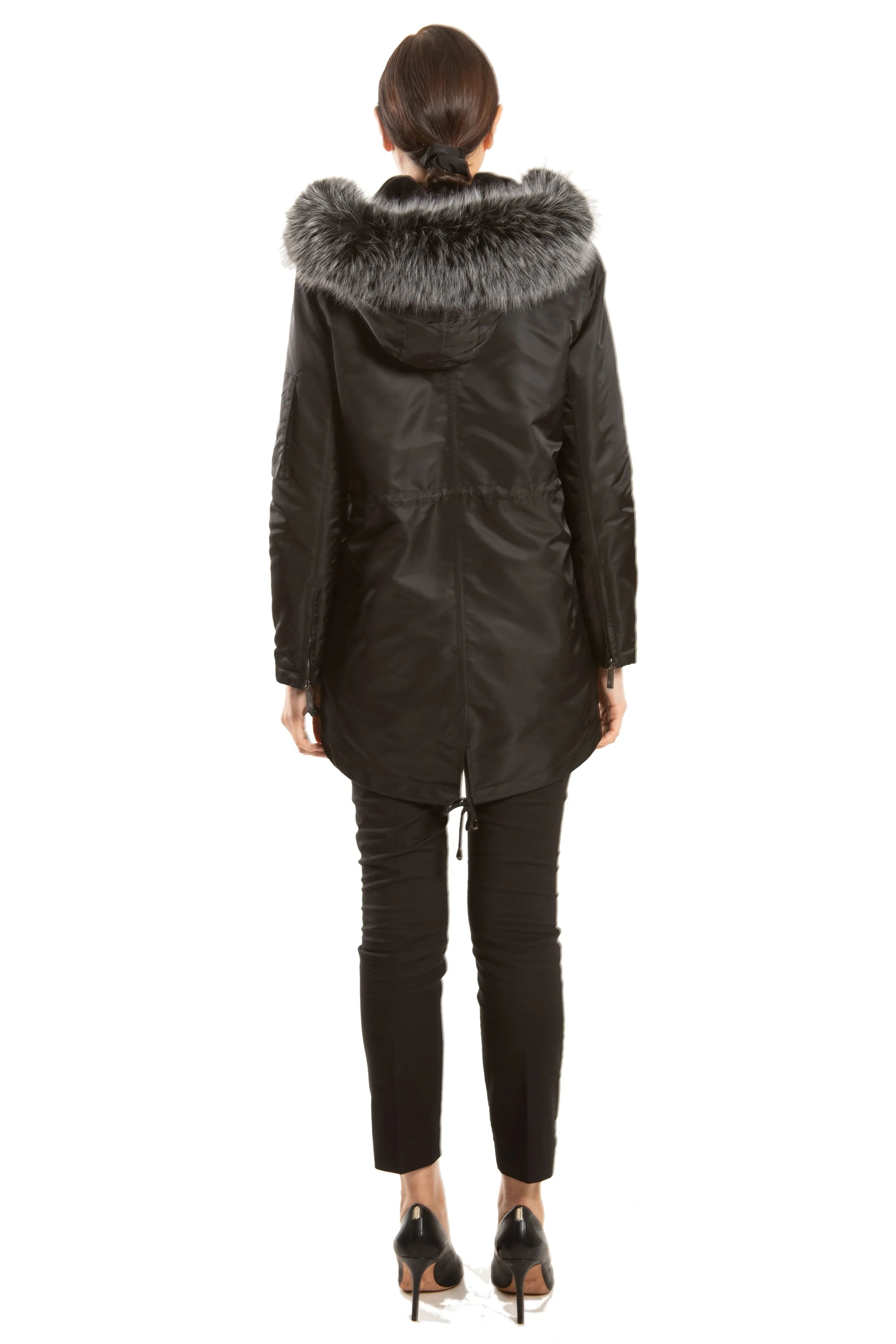 GRENOBLE - Faux Fur Parka Coat