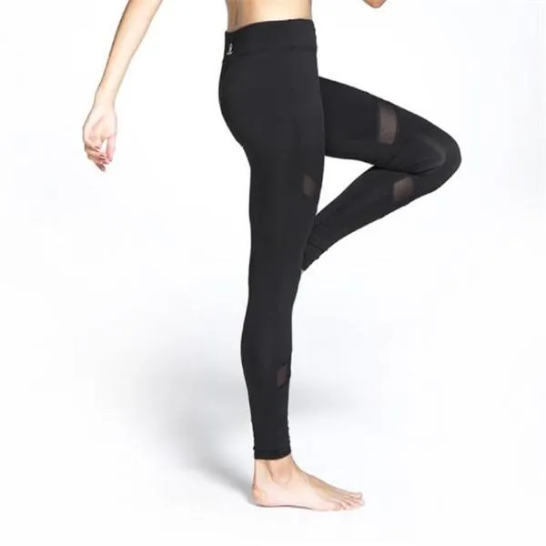 High Waist Mesh Yoga Pants