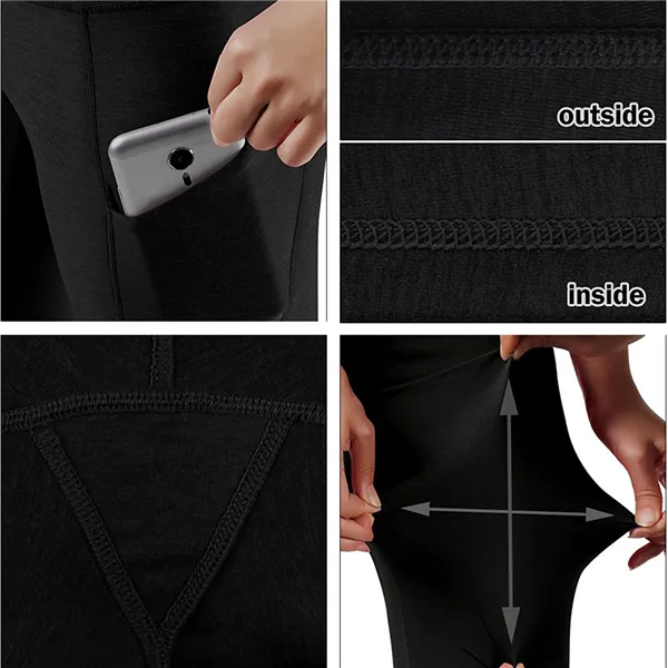 High Waist Out Pocket Yoga Pants