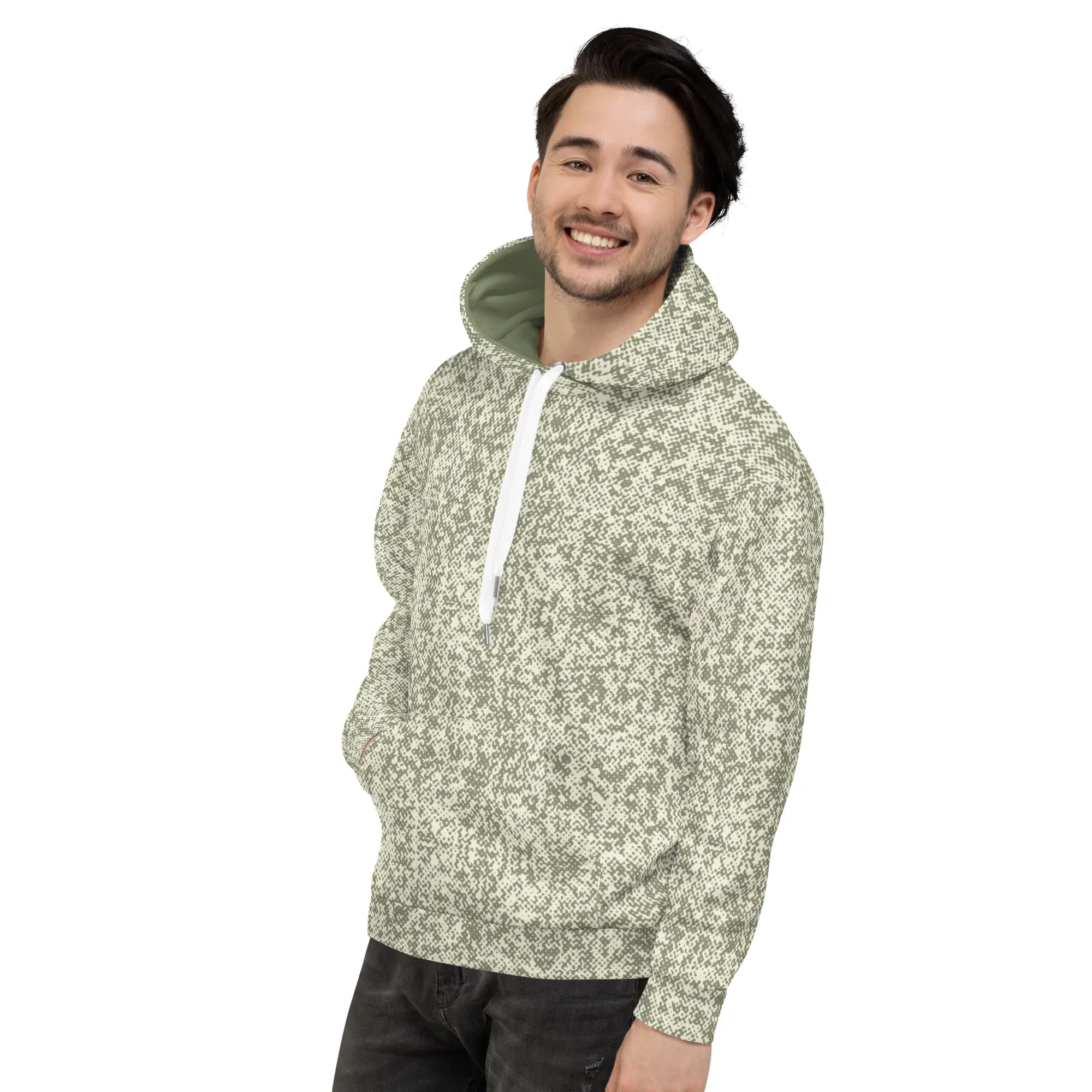 Humble Sportswear™ Speckly Green Relaxed Fit Hoodie