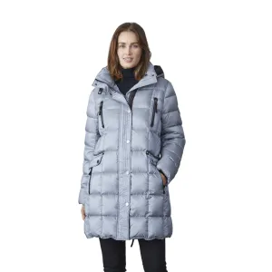 Junge Mary Down Padded Coat Dove Blue