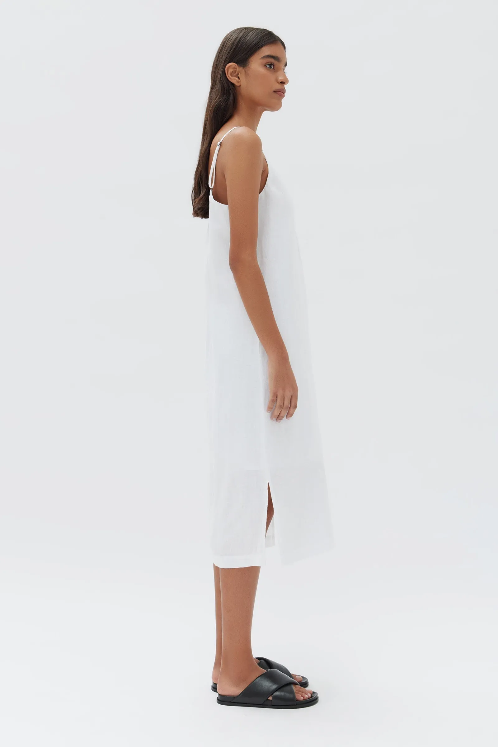 Linen Slip Dress