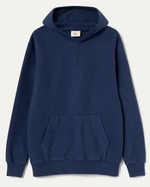 Matias Fleece Hoodie Blue Oceana