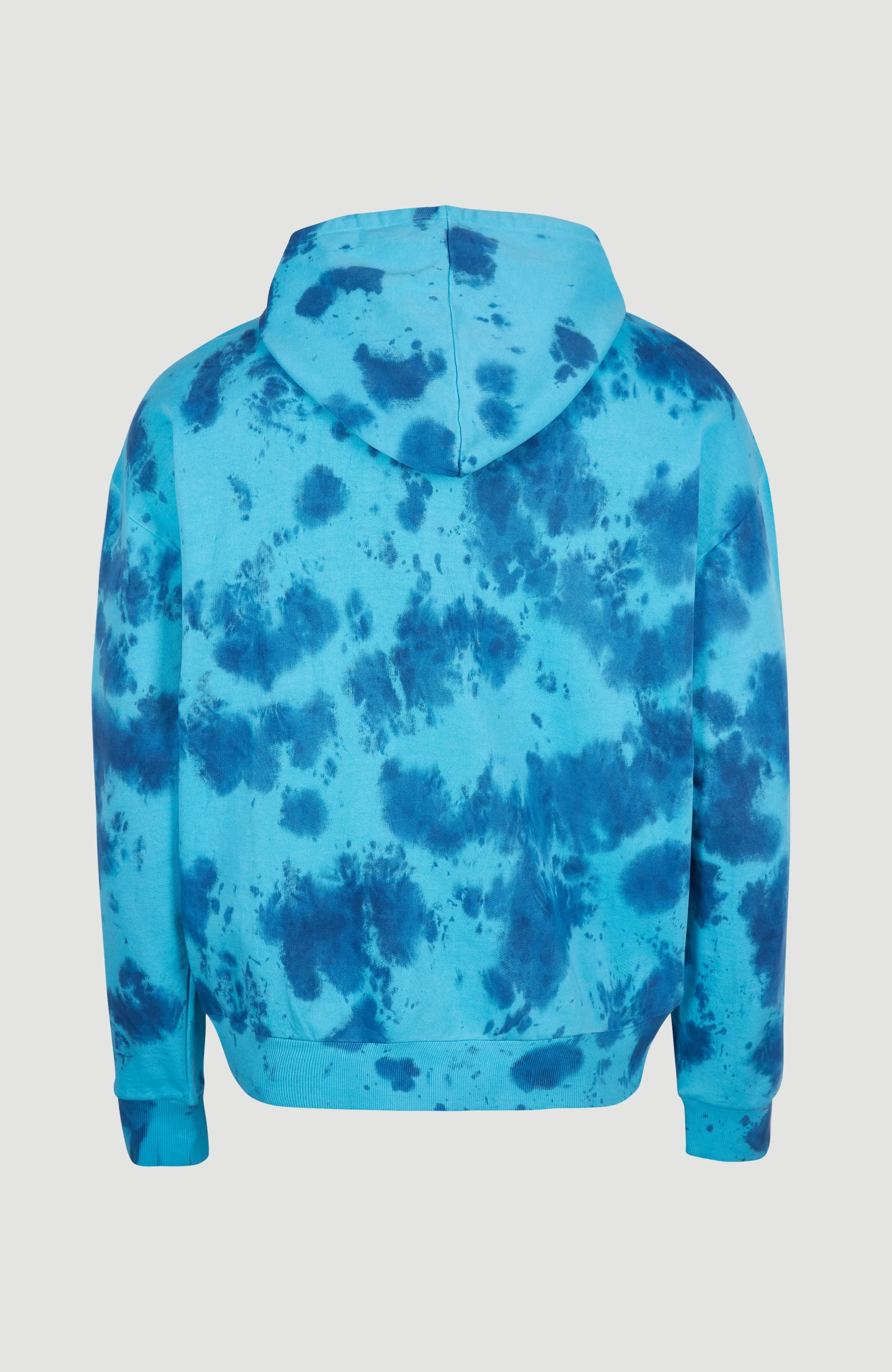 Oakes Hoodie | Bright Blue Tie Dye