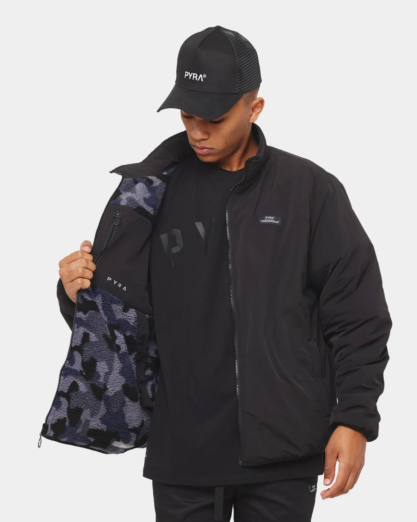 PYRA Camo Sherpa Jacket Camo