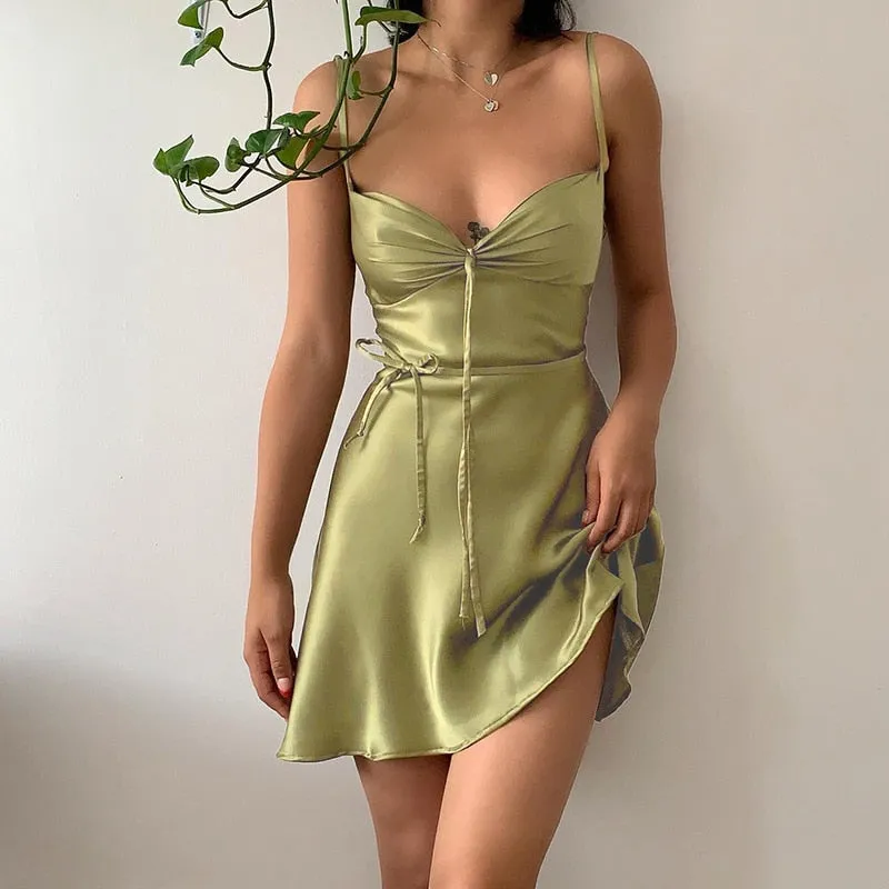 Satin Slip Dress