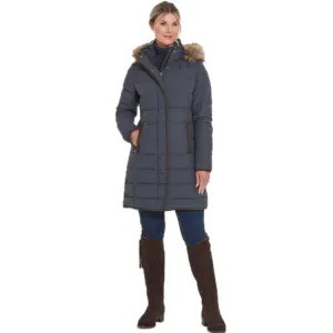 Schoffel Ladies Mayfair Down Coat - Gunmetal