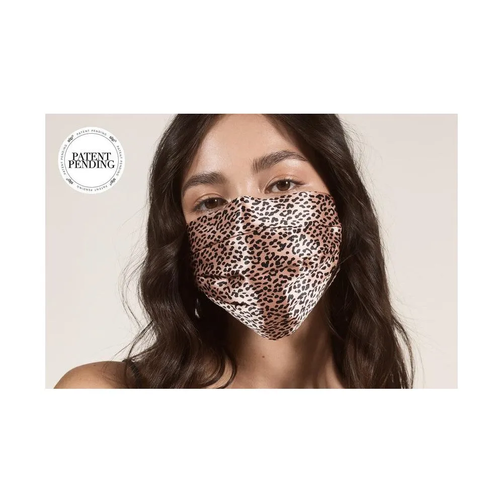 Slip Face Covering - Rose Leopard