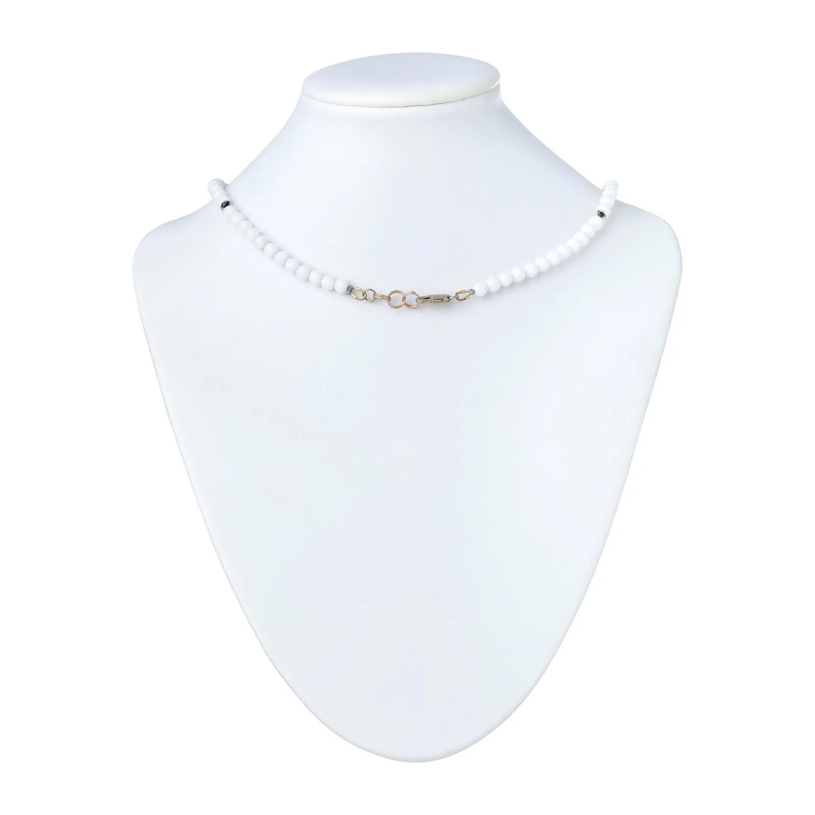 Sophisticated in White Jade Necklace