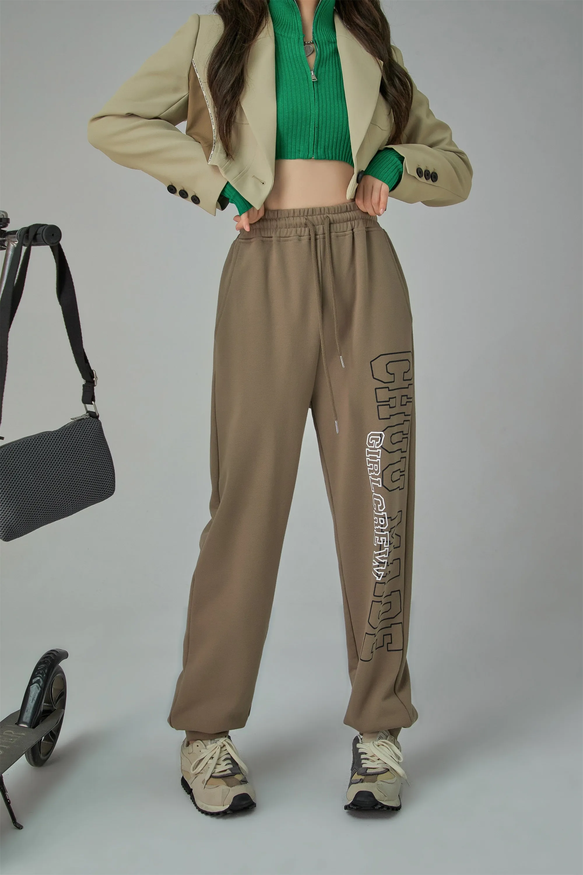 Stars That Shine High-Waist Jogger Pants