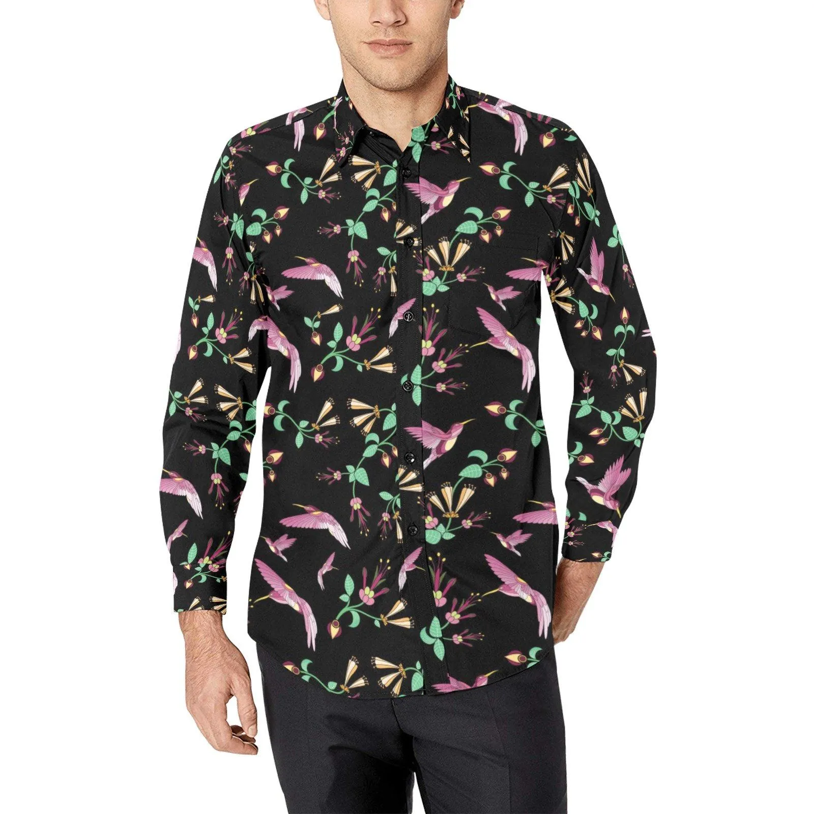 Swift Floral Dress Shirt