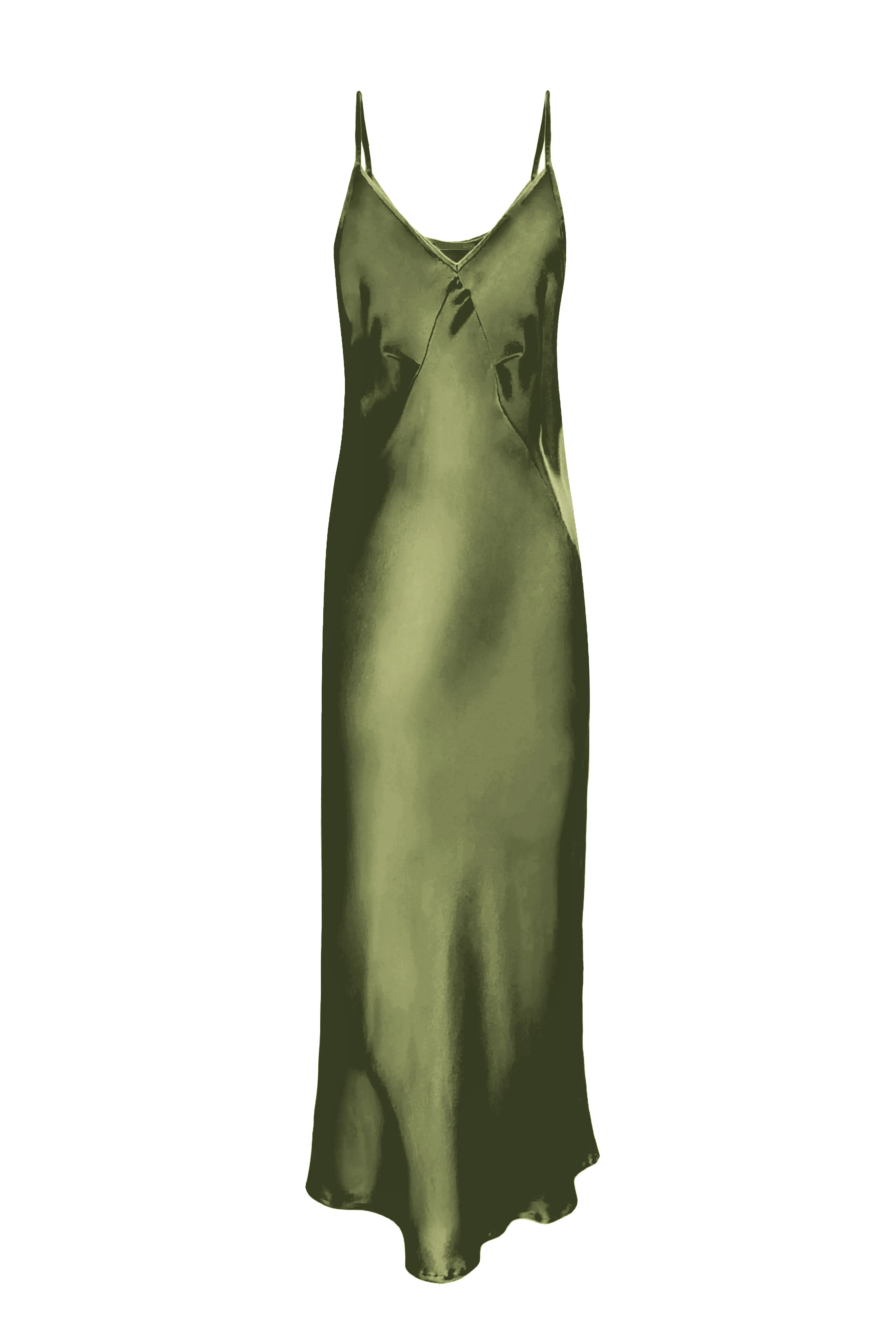 Triangle Slip Dress - 7/8  - Sage