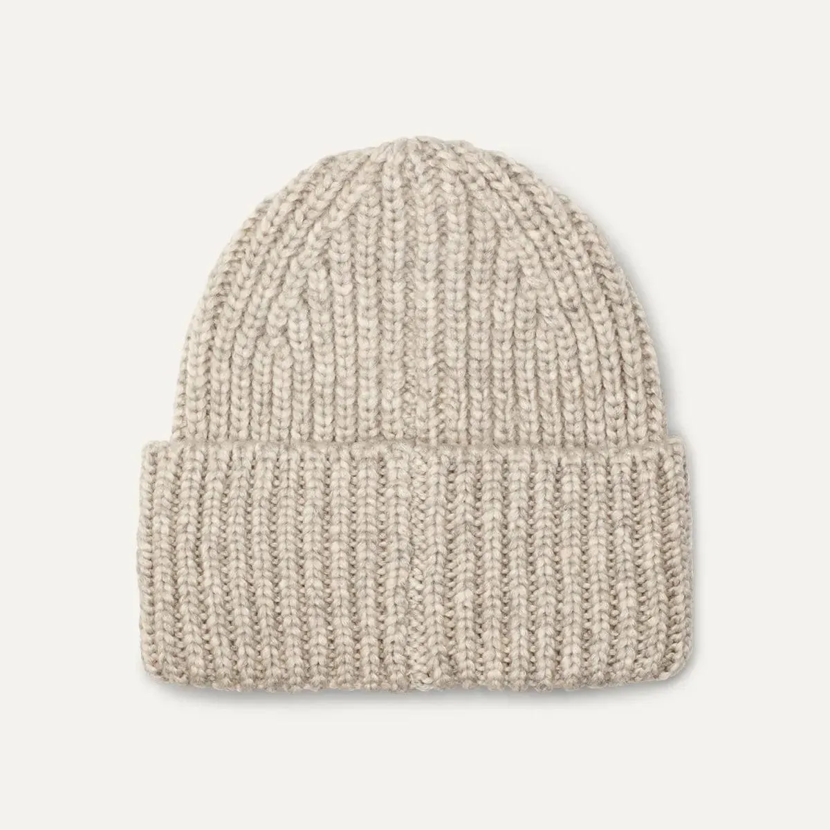 UGG Chunky Rib Beanie in Light Grey