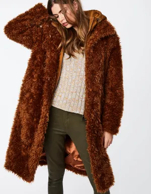 UNREAL SHAGGY FUR DOUBLE UP COAT