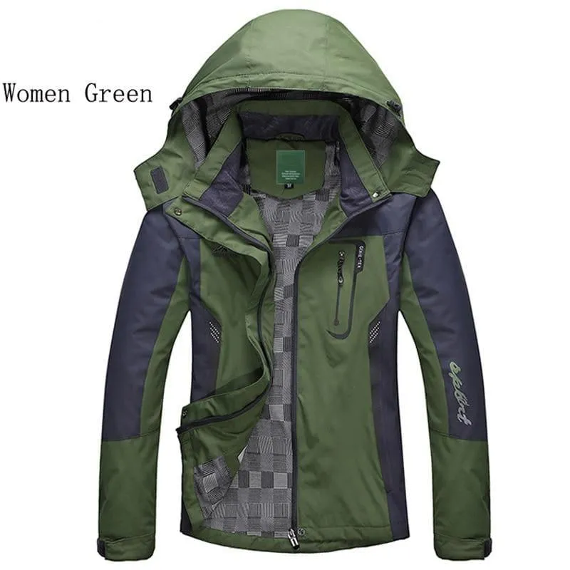 Waterproof Windbreaker Outwear Hooded Parkas Coat