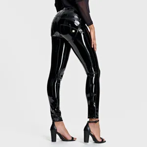 WR.UP® Latex - High Waist - Full Length - Black