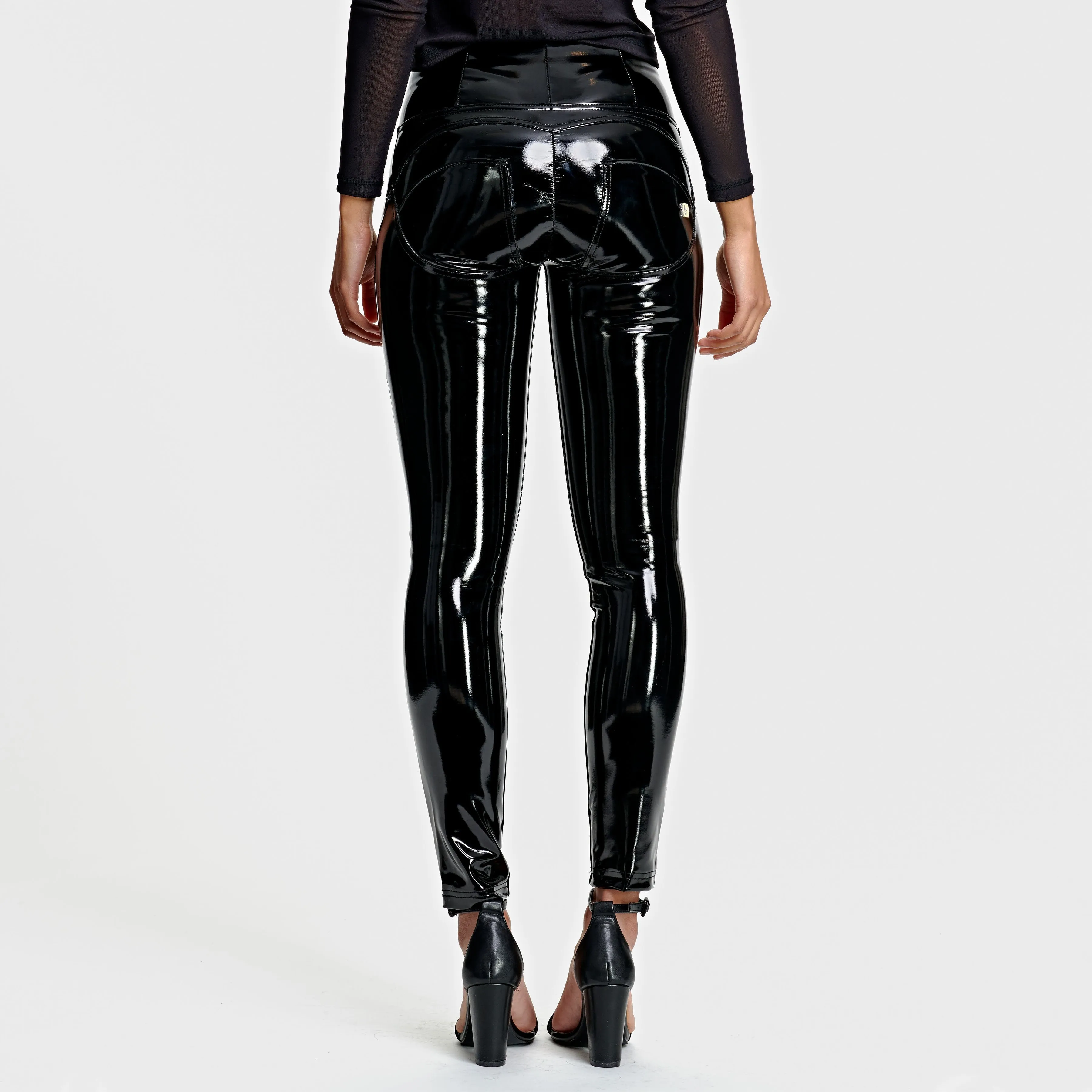 WR.UP® Latex - High Waist - Full Length - Black